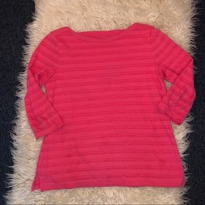 Talbots 3/4 Sleeve Shirt